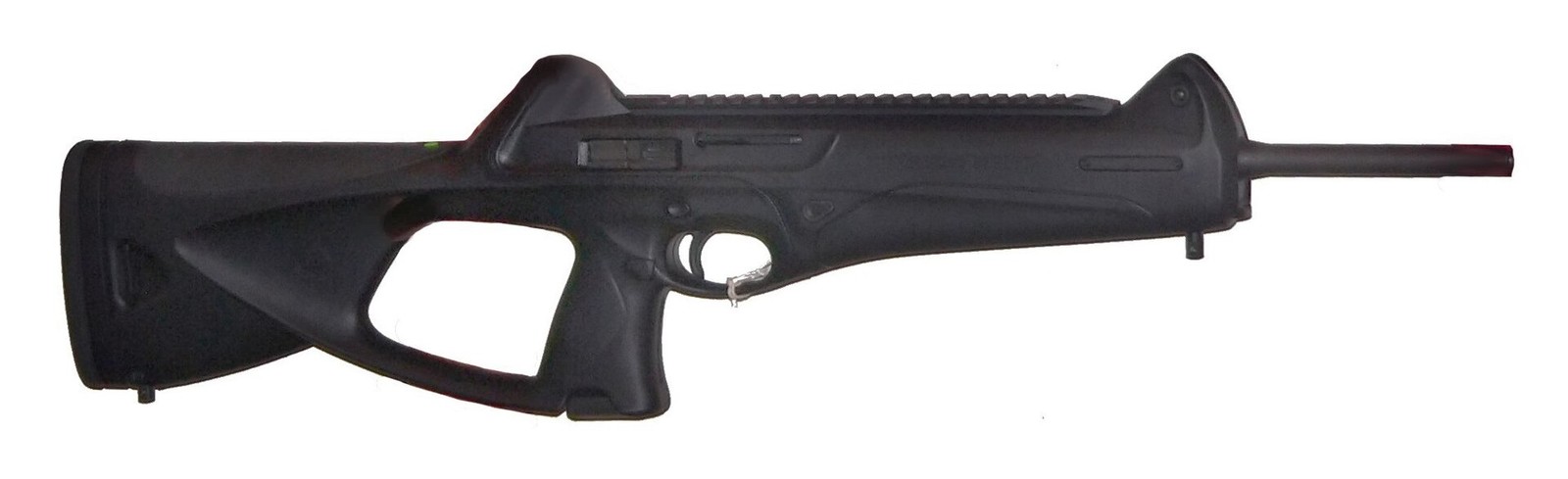 Figure 4 — A Beretta Cx4 Storm carbine. It is routinely credited to Giugiaro, and Beretta hints at a wider collaboration without naming products; no source located here establishes the attribution, and Wikipe…