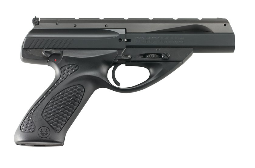 Figure 3 — The pistol seen from the right with the barrel's rib running the full length above the slide. The rail is a machined feature of the barrel unit and is present on every length and every finish. Bere…