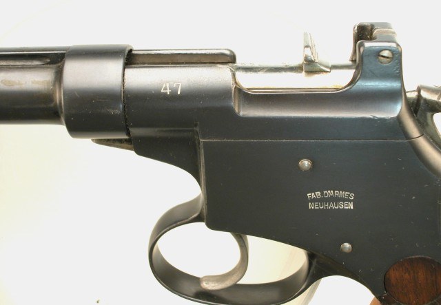 Figure 3 — The left side of a 6.5 mm M1894 marked FAB. D'ARMES NEUHAUSEN, the Swiss works later known as SIG. Photograph: Wesley Terrell, CC BY-SA 3.0, via Wikimedia Commons.