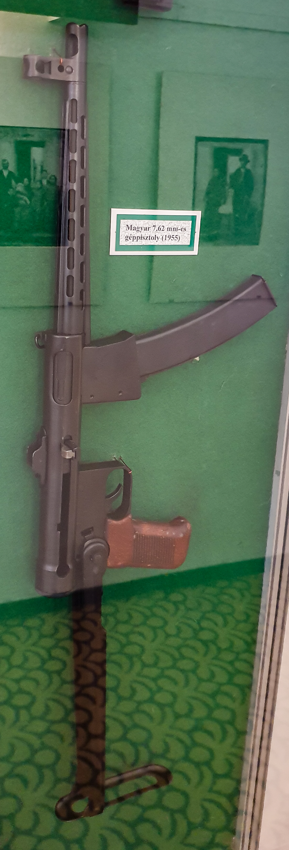Figure 2 — A Hungarian 7.62 mm assault rifle dated 1955 — the AK-55, Hungary's licence-built milled Kalashnikov, before the national styling diverged.