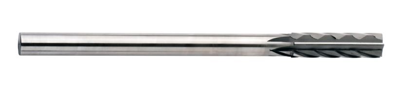 Figure 6 — A machine chucking reamer. This is the tool that makes the hole a bearing surface rather than merely an opening. Photograph by PaulStefanik, CC BY-SA 4.0, via Wikimedia Commons.