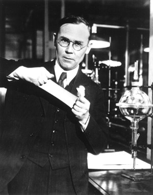 Figure 2 — Wallace Carothers in his laboratory. With Gerald Berchet he produced the 81 polyamides from which DuPont selected nylon 6,6 in 1935, according to Marcot; Zytel 101, the resin of the Nylon 66, is a …