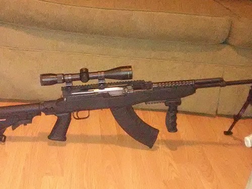 Figure 3 — The Tapco Intrafuse — the archetypal SKS synthetic stock, and the one most people mean when they say they re-stocked theirs.