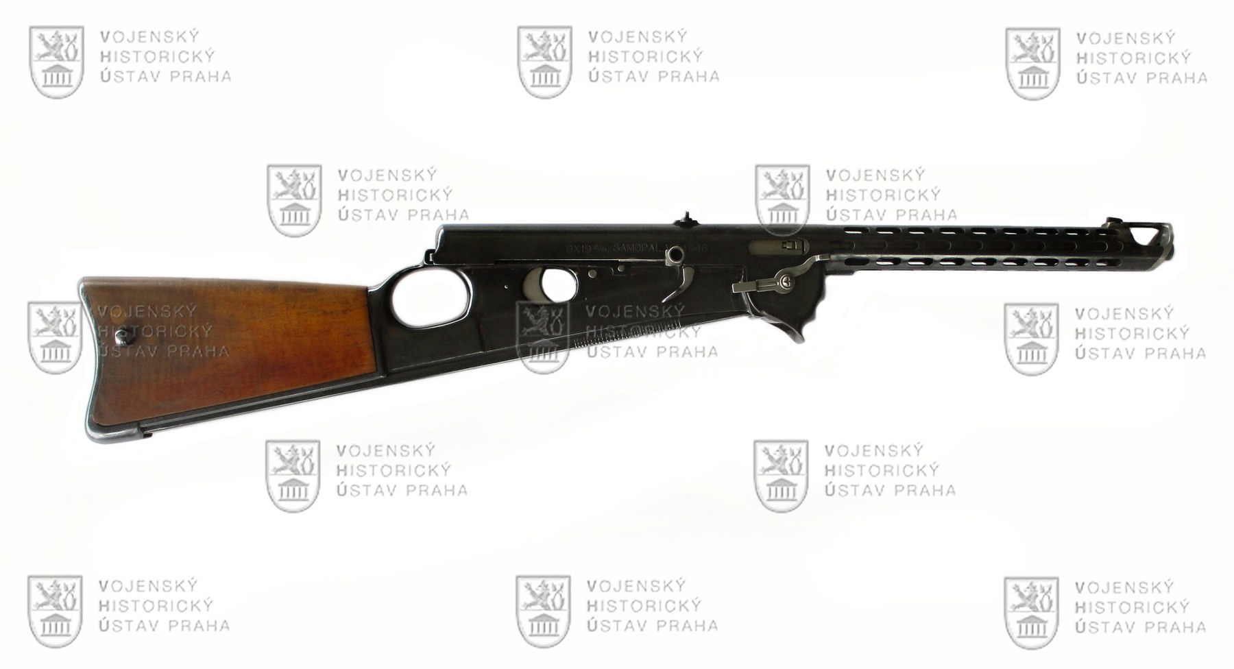 Figure 3 — The ZB 46, right side. The model marking is on the receiver above the trigger guard. Photograph © VHU Praha.