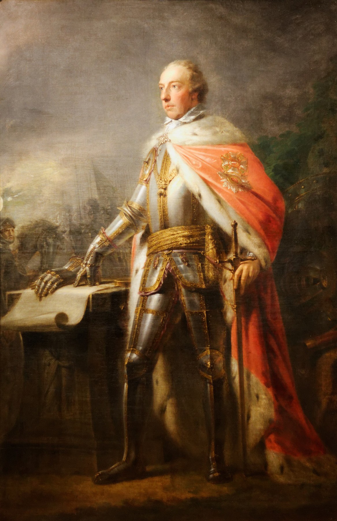 Figure 3 — Emperor Joseph II (1741–1790), who took Girardoni into his service in 1779 and drove the project personally until his death in February 1790. Portrait in armour by Joseph Hickel, 1771. CC BY-SA 3.0…